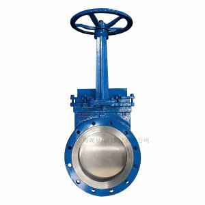 手動刀閘閥DN65，DN80，DN150鑄鋼10公斤