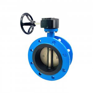 DN125，DN150法蘭式蝸輪蝸桿蝶閥1.6Mpa