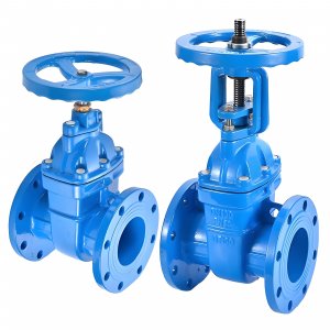 球墨鑄鐵閘閥Z41T-1.6Q,DN300含配對法蘭、螺